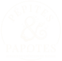 Logo Pépites & Papotes, atelier de création de bijoux à Bruxelles